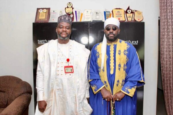 Dr. Mohammed Kebiru Ibrahim, the Provost Kogi State College of Education Ankpa and Ejeh Ankpa and Chairman Ankpa Traditional Council Alh. (Dr.) Abubakar Sadiq Ahmed Yakubu II