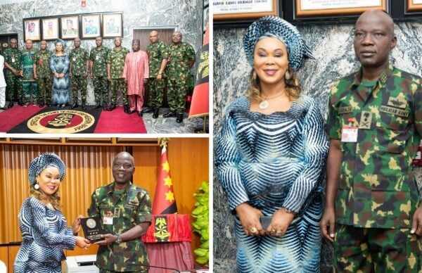 Women Affairs Minister visits Chief of Army Staff on viral Video of Nigerian Army female personnel