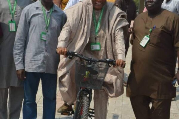 Uni-Abuja VC Kicks off Na'Allah Campus Ride.