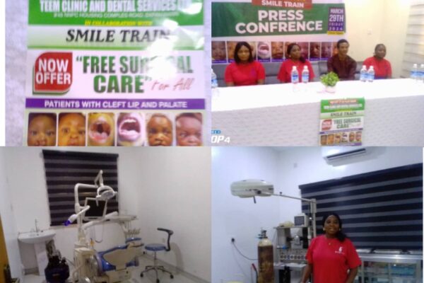 Free Medical Surgery for Cleft Lip/Palate Organized By Teem Dental/Smile Train Coming to Warri in April 10th - 13th 2024