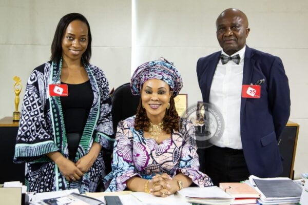 Honorable Minister of Women Affairs, Barr Uju Kennedy Ohanenye and delegation from GetBundi Educational Foundation