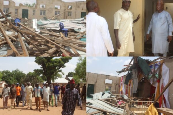 Nasarawa lawmaker, Omadefu sympathises with residents over windstorm destroying over 1000 houses in Keana LG