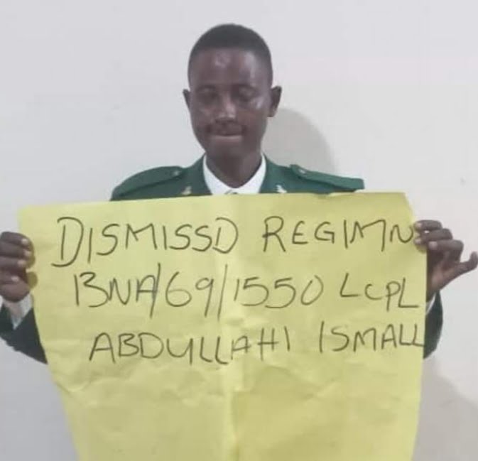 Dismissed soldier, Abdullahi Ismail