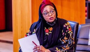 The Minister of State, Police Affairs, Hajiya Imaan Suleiman-Ibrahim