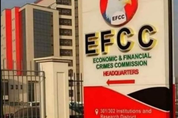 The Economic and Financial Crimes Commission, EFCC, headquarters