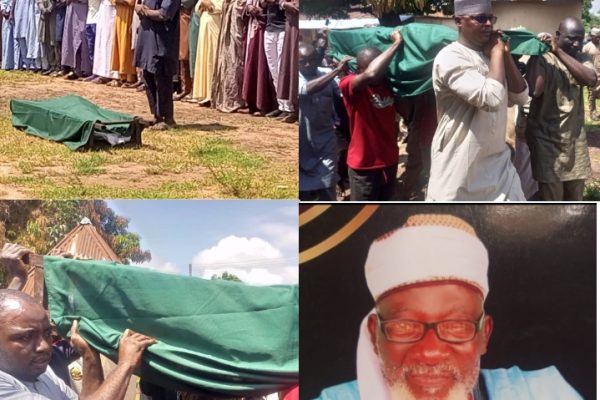 Alhaji Isa Rubochi, father of NSHA CPS, buried amidst tears and praise.