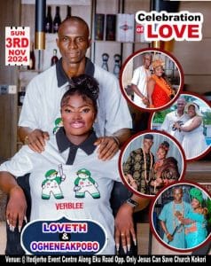 Chief Ogheneakpobo weds Miss Loveth on November 3, 2024