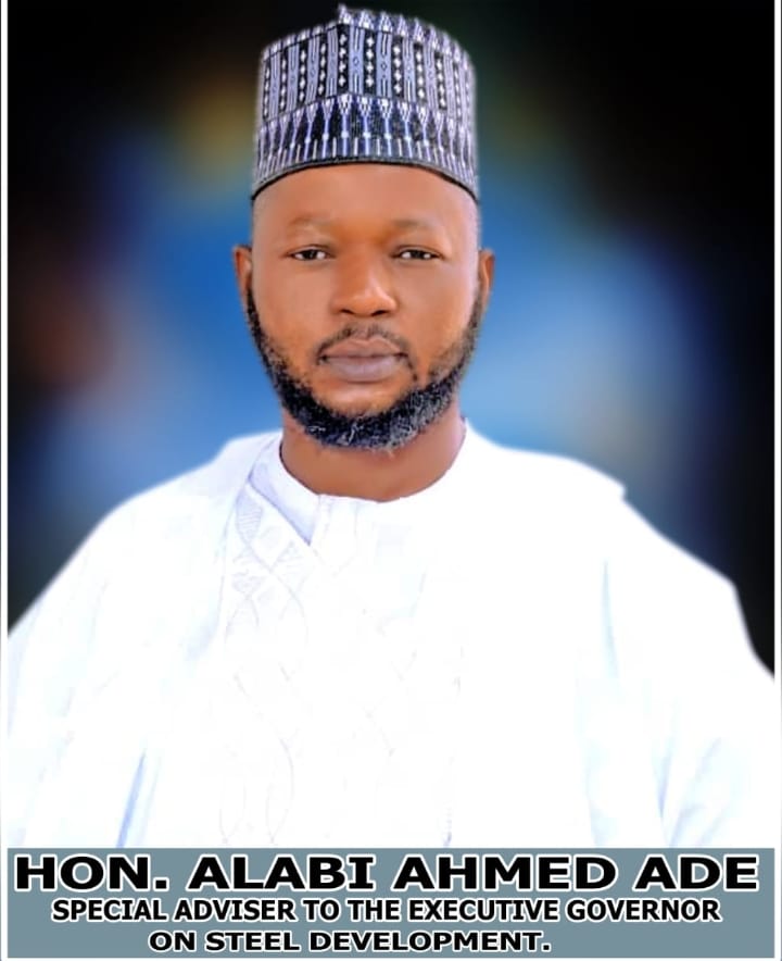 Hon. Alabi Ahmed Ade, Special Adviser to the Kogi State Governor on Steel Development