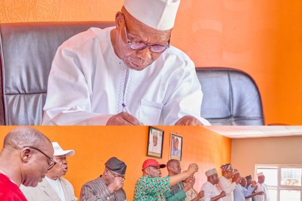 Engr. Clement Ohida returns as Chairman of Nigeria Union of Pensioners in Kogi