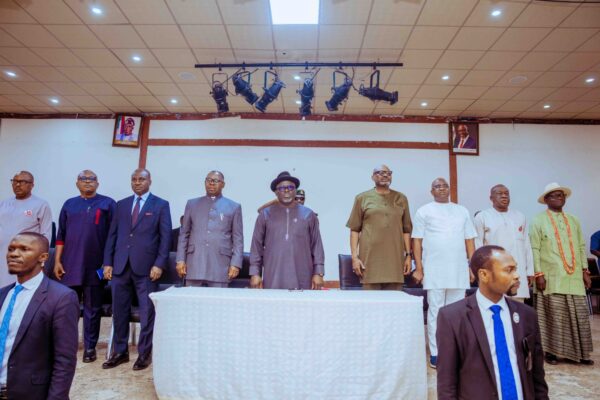 . Hon. Sheriff Oborevwari, the Governor of Delta State, Deputy Governor Onyeme and some key appointees