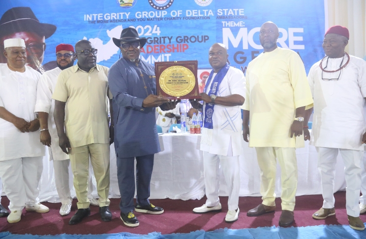 Oborevwori Wins Integrity Man of the Year Award 2024