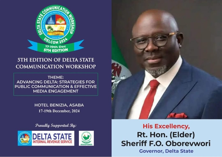 Delta State Governor, Rt. Hon. Sheriff Oborevwori