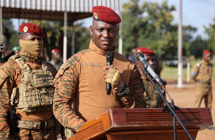 Burkina Faso President, Captain Ibrahim Traore