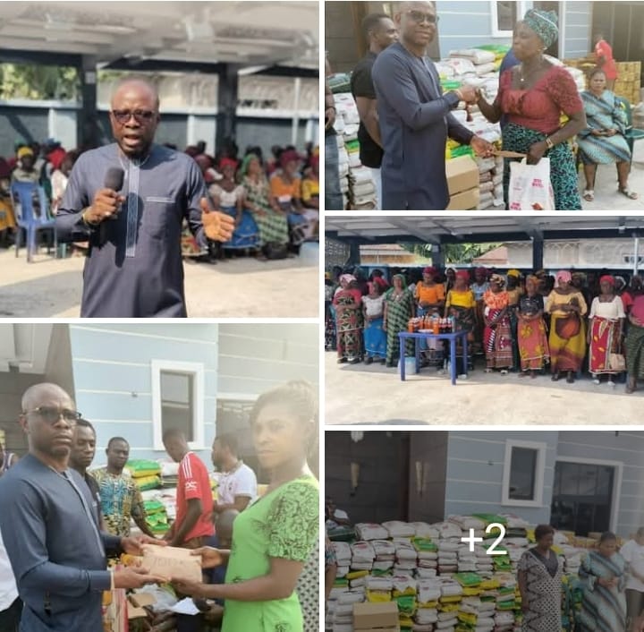 Yuletide: Ashakah gifts N25 million cash, food items to Ozoro residents