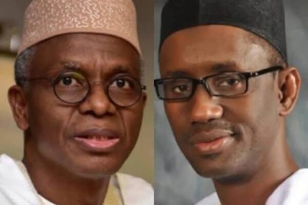 National Security Adviser (NSA), Nuhu Ribadu and Former Kaduna State Governor, Nasir El-Rufai