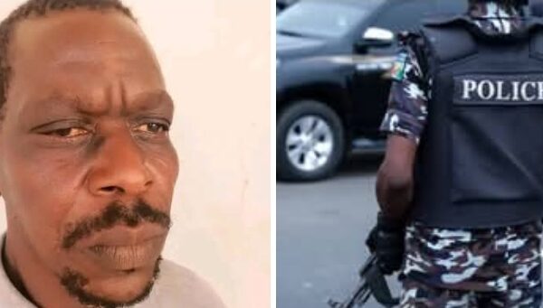 Police in Adamawa arrest Yusuf Garba, a 55-year-old hunter, over alleged gruesome murder of his stepfather