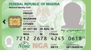 The National Identity Management Commission (NIMC)