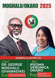 Chief Dr. George Moghalu as the authentic Labour Party governorship candidate