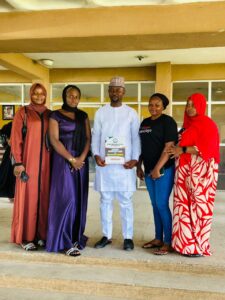 Boss Mustapha Ismail, Kogi State Chairmanship aspirant of NYCN, and some team of supporters