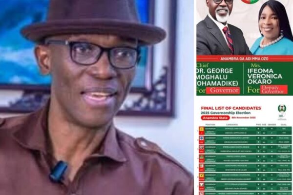 INEC announces Barr. Julius Abure’s candidate, Chief George Moughalu as authentic Labour Party Governorship Candidate in Anambra INEC announces Barr. Julius Abure's candidate, Chief George Moughalu as authentic Labour Party Governorship Candidate in Anambra