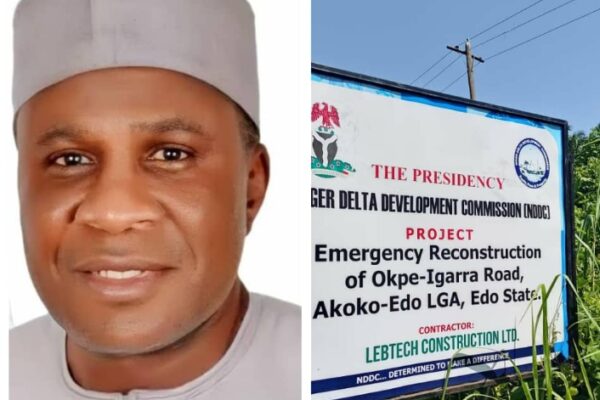 Road Reconstruction: Okpe Community Appreciates Momoh Hon. Abubakar Momoh, the Minister of Regional Development