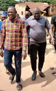 Engineer Muhammed Abubakar Bashir Gegu, Kogi State Commissioner for Solid Minerals and Natural Resources (L) and Hon Idrees Aliyu Maikudi, Member representing Kogi constituency at the State House of Assembly