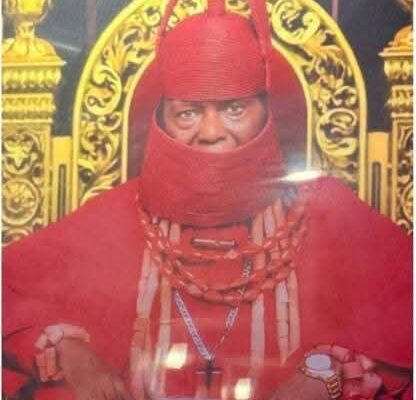 Oborevwori Condoles Olomu Kingdom, Urhobo Nation Over Passing Of Ohworode HRM, Ovie Macaulay Popo Ovbagbedia, JP, Uhurhie-Osadjere II, the Ohworode of Olomu
