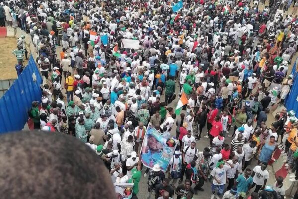 Ivory Coast’s President Ouattara announces re-election bid amid massive protests Ivory Coast's President Ouattara announces re-election bid amid massive protests