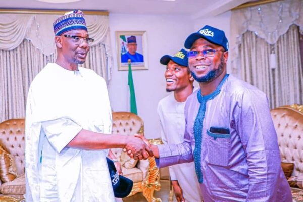 Strengthening APC, Empowering Nasarawa State, Gov Sule’s Governance Model. — Comr. Ja’afar Loko, NYCN Chairman Executive Governor of Nasarawa State, Engr. Abdullahi Sule and Comr Jaafar Loko, NYCN Chairman and immediate past SA to the Governor on Youth Development