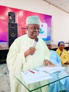 Former Deputy Governor of Nasarawa State, His Excellency Chief John Mike Abdul, the Interim Chairman of ADC