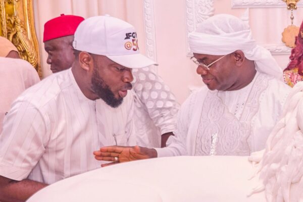 Hon. Anyebe Hails Bello’s Visionary Choice, Commends Governor Ododo for Consolidating His Legacy Kogi State Commissioner for Youth and Sports Development, Hon. Monday Aridaojo Anyebe (L), Former Governor of Kogi State, HE Yahaya Adoza Bello (R)