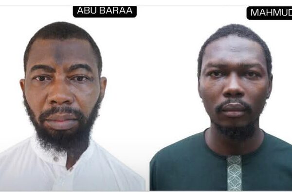 NSA Nuhu Ribadu says arrested Usman, aka Abu Baraa, coordinates terrorist sleeper cells nationwide Seized Terrorist, Baraa and Mahmuda